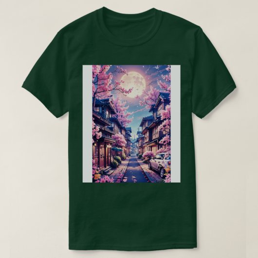 Kersenbloesem sakura esthetisch 4 t-shirt (Design voorkant)