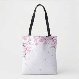 Kersenbloesem Sakura Japanse Kunst Boodschappentas Tote Bag