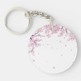 Kersenbloesem Sakura Japanse Kunst Tas Sleutelhanger