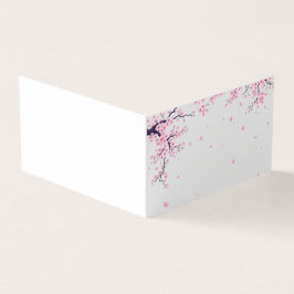 Kersenbloesem Sakura Japanse Kunst Tas Visitekaartje