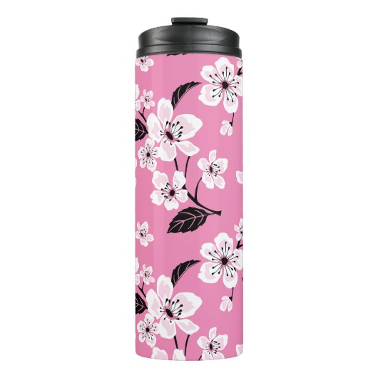 KERSENBLOESEM - SAKURA (LICHT ROZE) THERMOSBEKER (Voorkant)