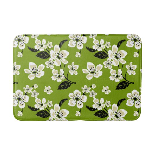 KERSENBLOESEM - SAKURA (MATCHA GROEN) BADMAT (Voorkant)
