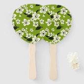 KERSENBLOESEM - SAKURA (MATCHA GROEN) HANDWAAIER (Voorkant en achterkant)