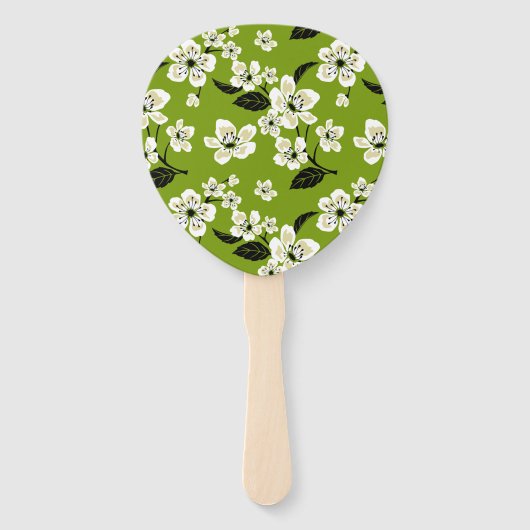 KERSENBLOESEM - SAKURA (MATCHA GROEN) HANDWAAIER (Voorkant)