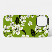 KERSENBLOESEM - SAKURA (MATCHA GROEN) iPhone HOESJE (Achterkant horizontaal)