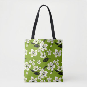 KERSENBLOESEM - SAKURA (MATCHA GROEN) TOTE BAG