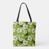 KERSENBLOESEM - SAKURA (MATCHA GROEN) TOTE BAG (Achterkant)