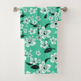 KERSENBLOESEM - SAKURA (MINT) BAD HANDDOEK