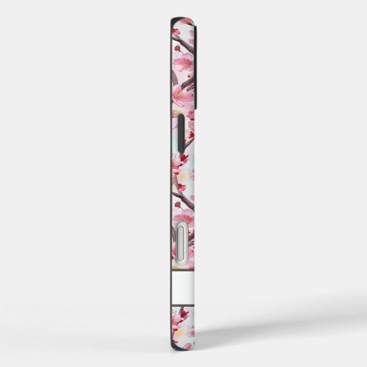 Kersenbloesem Sakura Monogram Case-Mate iPhone Case (Achterkant / Rechts)