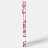 Kersenbloesem Sakura Monogram Case-Mate iPhone Case (Achterkant / Links)