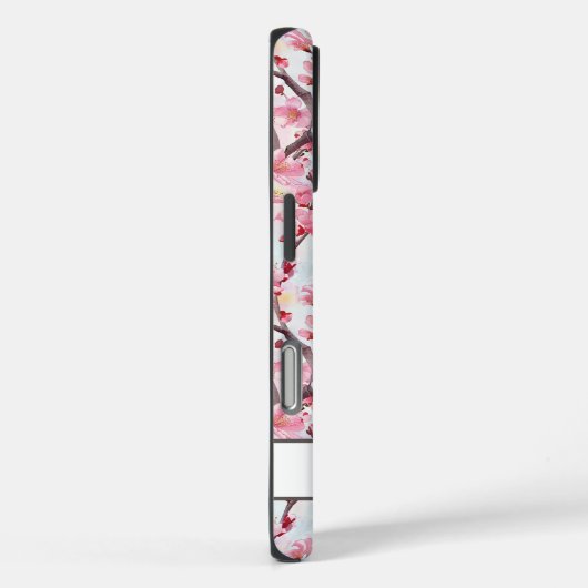 Kersenbloesem Sakura Monogram Case-Mate iPhone Case (Achterkant / Rechts)