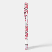 Kersenbloesem Sakura Monogram Case-Mate iPhone Case (Achterkant / Links)