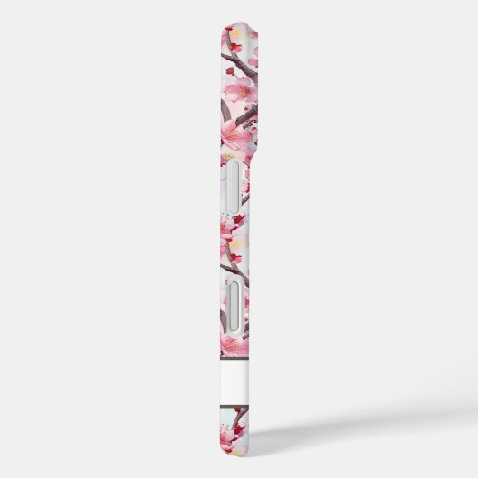Kersenbloesem Sakura Monogram Case-Mate iPhone Case (Achterkant / Rechts)