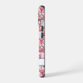 Kersenbloesem Sakura Monogram iPhone 15 Case (Linkerkant)