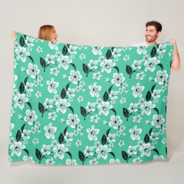 KERSENBLOESEM - SAKURA (MUNT) FLEECE DEKEN