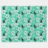 KERSENBLOESEM - SAKURA (MUNT) FLEECE DEKEN (Voorkant (Horizontaal))
