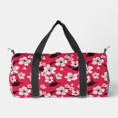 KERSENBLOESEM - SAKURA PATROON IN MATCHA GREEN PLUNJEZAK (Voorkant)