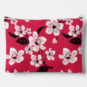 KERSENBLOESEM - SAKURA PATROON IN ROOD ETUI (Achterkant)