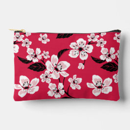 KERSENBLOESEM - SAKURA PATROON IN ROOD ETUI
