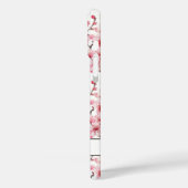 Kersenbloesem Sakura Patroon Met Initiaalmonogram Case-Mate iPhone Case (Achterkant / Links)