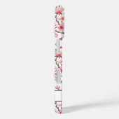 Kersenbloesem Sakura Patroon met Monogram Case-Mate iPhone Case (Achterkant / Rechts)