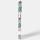 Kersenbloesem Sakura Print Monogram Case-Mate iPhone Case (Achterkant / Rechts)