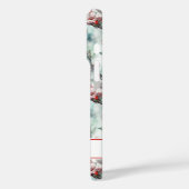 Kersenbloesem Sakura Print Monogram Case-Mate iPhone Case (Achterkant / Links)