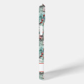 Kersenbloesem Sakura Print Monogram Case-Mate iPhone Case (Achterkant / Rechts)