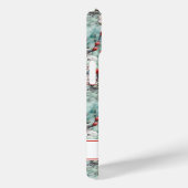 Kersenbloesem Sakura Print Monogram Case-Mate iPhone Case (Achterkant / Rechts)