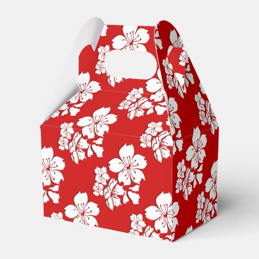 Kersenbloesem sakura rood japans bedankdoosjes (Achterkant)