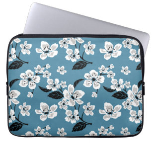 KERSENBLOESEM - SAKURA (ROOKBLAUW) LAPTOP SLEEVE