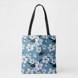 KERSENBLOESEM - SAKURA (ROOKBLAUW) TOTE BAG