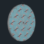 Kersenbloesem, Sakura, roze bloemmotief Dartbord<br><div class="desc">Elegante, stijlvolle en geavanceerde kersensbloesem in roze kleur. Moderne en trendy cadeau, perfect voor de grillen in je leven.</div>