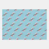 Kersenbloesem, Sakura, roze bloemmotief Inpakpapier Vel (Voorkant 3)