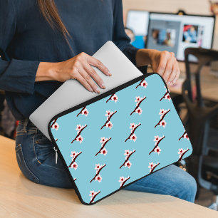 Kersenbloesem, Sakura, roze bloemmotief Laptop Sleeve