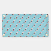 Kersenbloesem, Sakura, roze bloemmotief Spandoek (Horizontaal)