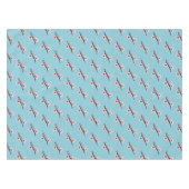 Kersenbloesem, Sakura, roze bloemmotief Tafelkleed (Voorkant (Horizontaal))