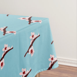 Kersenbloesem, Sakura, roze bloemmotief Tafelkleed