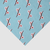 Kersenbloesem, Sakura, roze bloemmotief Tissuepapier (Detail)