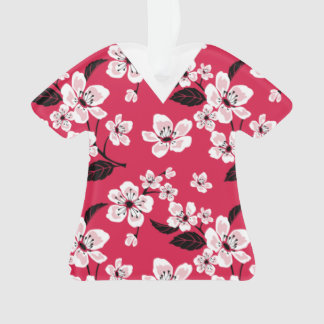 KERSENBLOESEM - SAKURA SCRUBS (ROOD) ORNAMENT