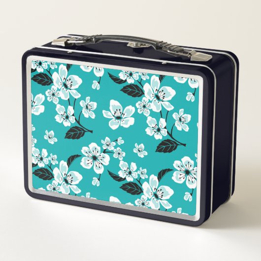 KERSENBLOESEM - SAKURA (TEAL) (Achterkant)