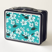 KERSENBLOESEM - SAKURA (TEAL) (Voorkant)