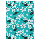 KERSENBLOESEM - SAKURA (TEAL) KLEMBORD (Achterkant)
