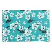 KERSENBLOESEM - SAKURA (TEAL) KUSSENSLOOP (Voorkant-Rechts)