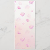 Kersenbloesem/Sakura Trouwmenu Kaarten (Achterkant)