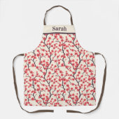 kersenbloesem schort (Voorkant)