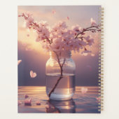 Kersenbloesem Sereniteit – Elegante Sakura Tak i Planner (Achterkant)