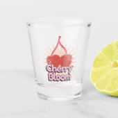 Kersenbloesem Shot Glas (Voorkant)