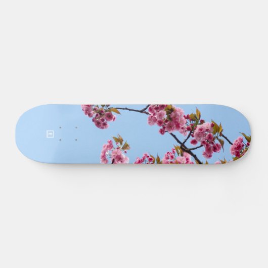 Kersenbloesem Skateboard van Evlear (Horizontaal)