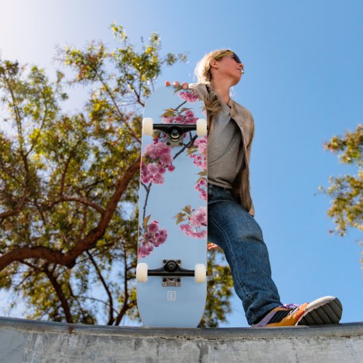 Kersenbloesem Skateboard van Evlear (Buiten 1)